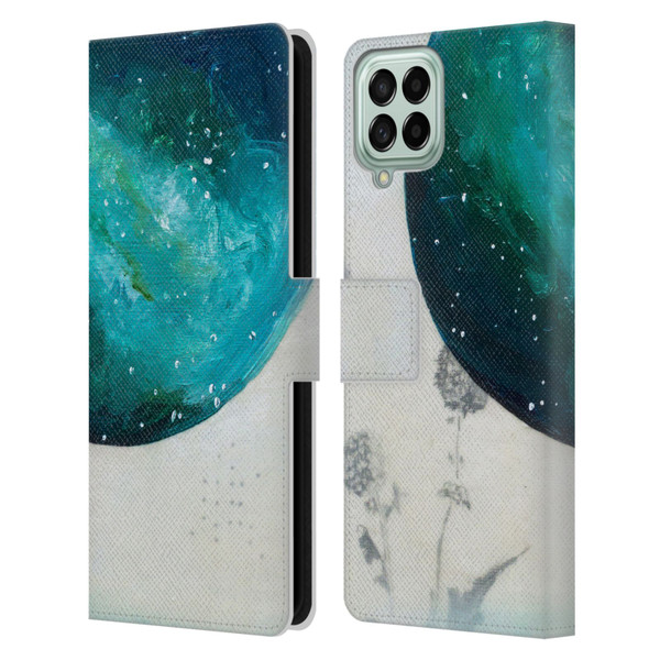 Mai Autumn Space And Sky Galaxies Leather Book Wallet Case Cover For Samsung Galaxy M53 (2022)