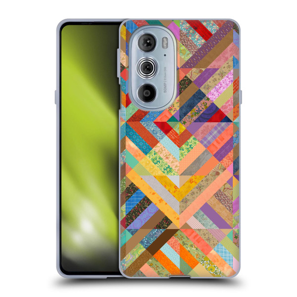 Rachel Caldwell Patterns Superst Soft Gel Case for Motorola Edge X30
