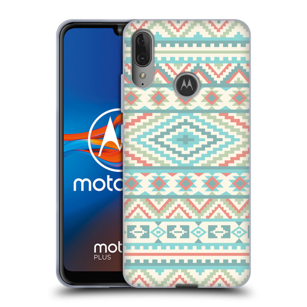 Rachel Caldwell Patterns Friendship Soft Gel Case for Motorola Moto E6 Plus
