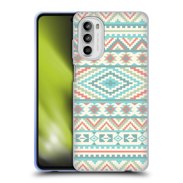 Rachel Caldwell Patterns Friendship Soft Gel Case for Motorola Moto G52