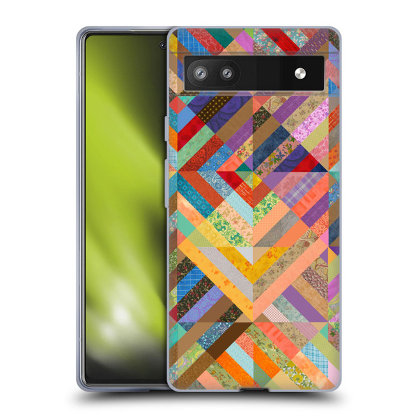 Rachel Caldwell Patterns Superst Soft Gel Case for Google Pixel 6a