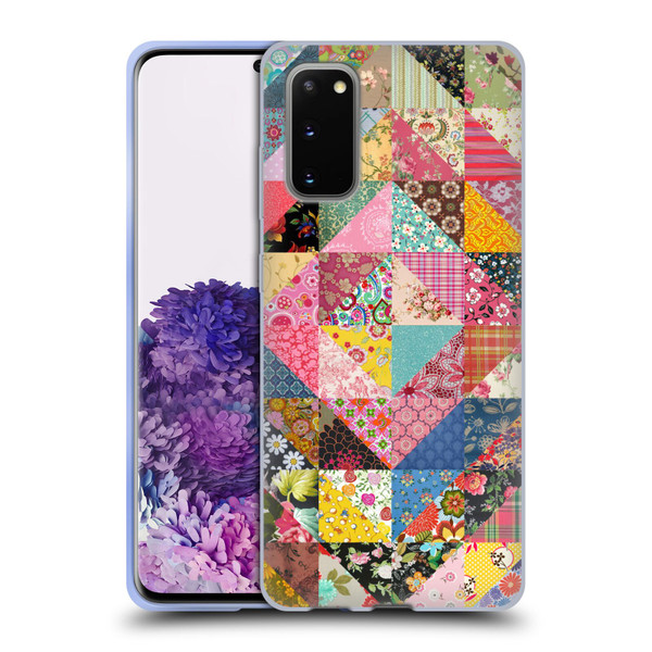 Rachel Caldwell Patterns Quilt Soft Gel Case for Samsung Galaxy S20 / S20 5G