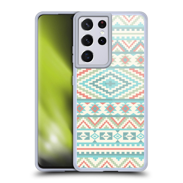 Rachel Caldwell Patterns Friendship Soft Gel Case for Samsung Galaxy S21 Ultra 5G