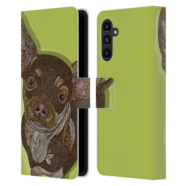 Valentina Dogs Chihuahua Leather Book Wallet Case Cover For Samsung Galaxy A13 5G (2021)