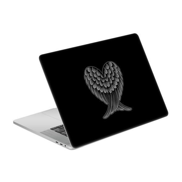 Rachel Caldwell Illustrations Heart Wings Vinyl Sticker Skin Decal Cover for Apple MacBook Pro 16" A2141