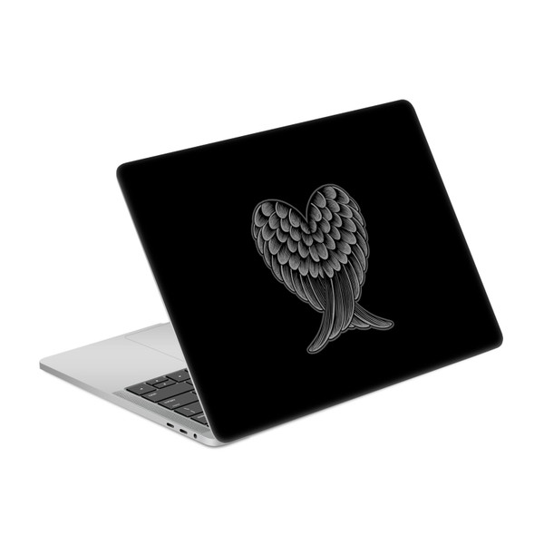 Rachel Caldwell Illustrations Heart Wings Vinyl Sticker Skin Decal Cover for Apple MacBook Pro 13" A2338