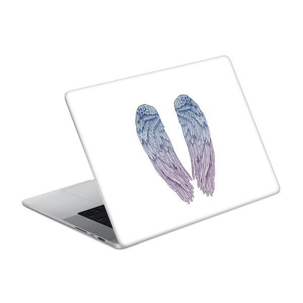 Rachel Caldwell Illustrations Angel Wings Vinyl Sticker Skin Decal Cover for Apple MacBook Pro 16" A2485