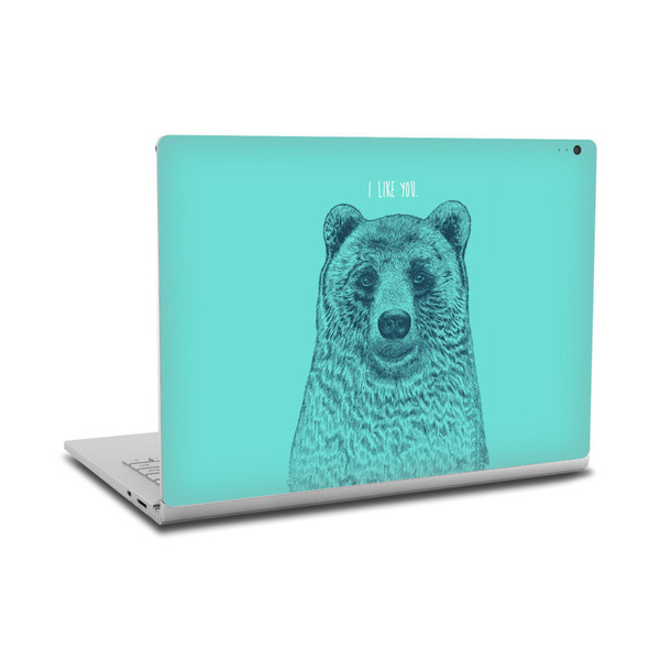 Rachel Caldwell Illustrations Bear Root Vinyl Sticker Skin Decal Cover for Microsoft Surface Book 2