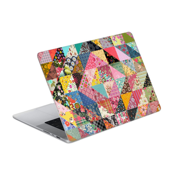 Rachel Caldwell Patterns Quilt Vinyl Sticker Skin Decal Cover for Apple MacBook Pro 16" A2485