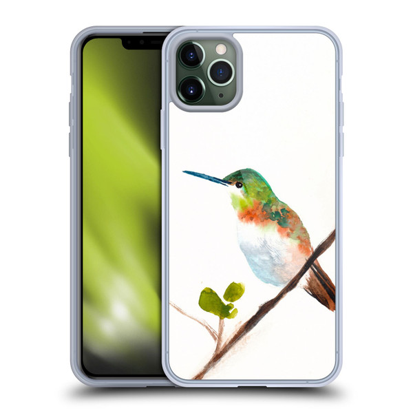 Mai Autumn Birds Hummingbird Soft Gel Case for Apple iPhone 11 Pro Max