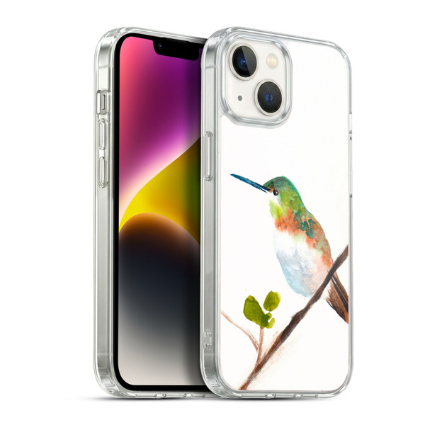 Mai Autumn Birds Hummingbird Soft Gel Case for Apple iPhone 14