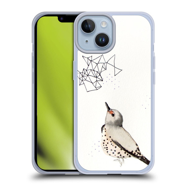 Mai Autumn Birds Northern Flicker Soft Gel Case for Apple iPhone 14