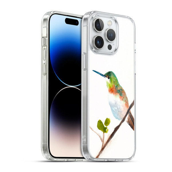 Mai Autumn Birds Hummingbird Soft Gel Case for Apple iPhone 14 Pro Max & MagSafe