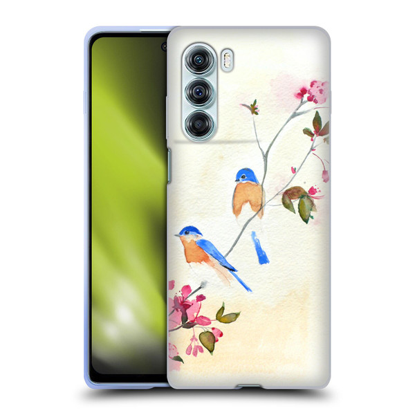 Mai Autumn Birds Blossoms Soft Gel Case for Motorola Edge S30 / Moto G200 5G
