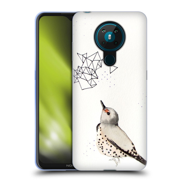 Mai Autumn Birds Northern Flicker Soft Gel Case for Nokia 5.3