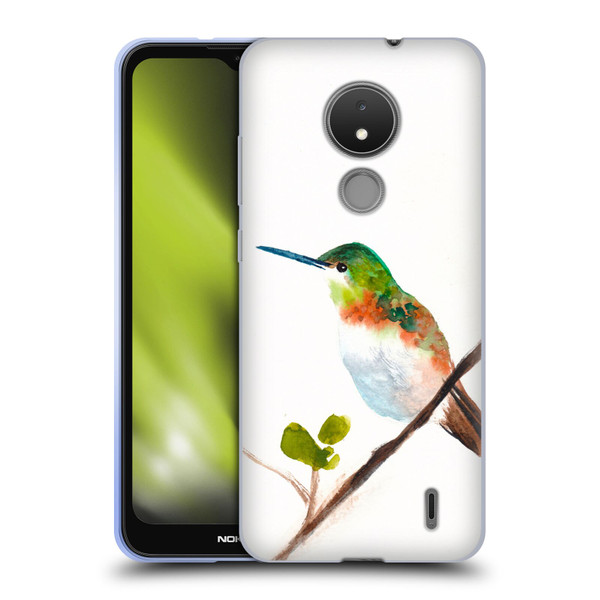 Mai Autumn Birds Hummingbird Soft Gel Case for Nokia C21