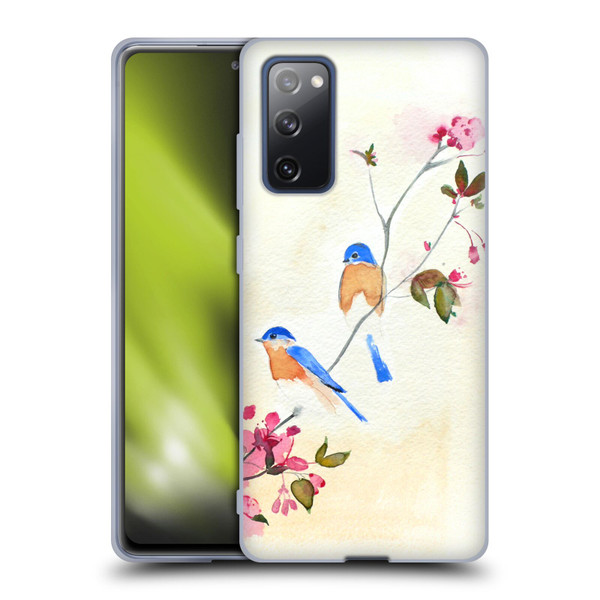 Mai Autumn Birds Blossoms Soft Gel Case for Samsung Galaxy S20 FE / 5G