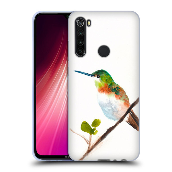 Mai Autumn Birds Hummingbird Soft Gel Case for Xiaomi Redmi Note 8T