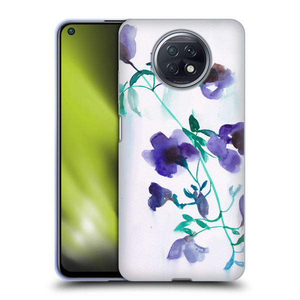 Mai Autumn Floral Blooms Moon Drops Soft Gel Case for Xiaomi Redmi Note 9T 5G