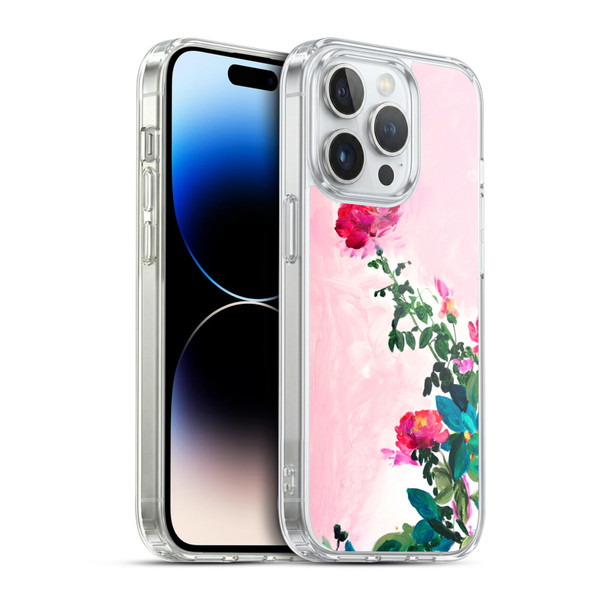 Mai Autumn Floral Garden Rose Soft Gel Case for Apple iPhone 14 Pro & MagSafe