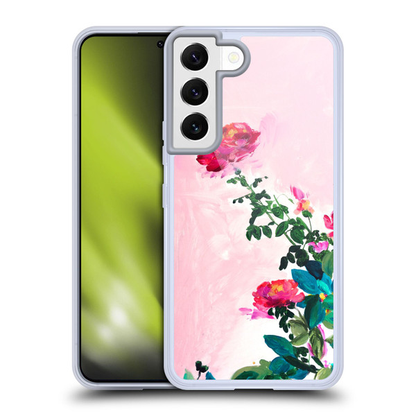 Mai Autumn Floral Garden Rose Soft Gel Case for Samsung Galaxy S22 5G