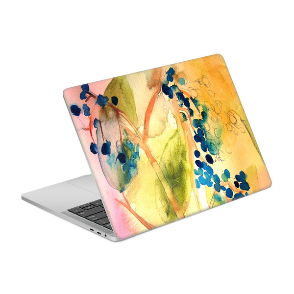 Mai Autumn Floral Blooms Botanical Abstract Vinyl Sticker Skin Decal Cover for Apple MacBook Pro 13" A1989 / A2159