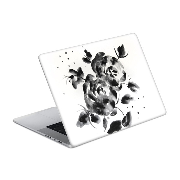 Mai Autumn Floral Blooms Black Beauty Vinyl Sticker Skin Decal Cover for Apple MacBook Pro 16" A2485