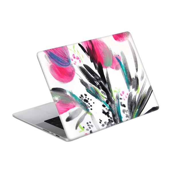 Mai Autumn Floral Blooms Joy Floral Vinyl Sticker Skin Decal Cover for Apple MacBook Pro 16" A2485
