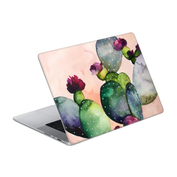 Mai Autumn Floral Blooms Desert Rose Vinyl Sticker Skin Decal Cover for Apple MacBook Pro 16" A2485