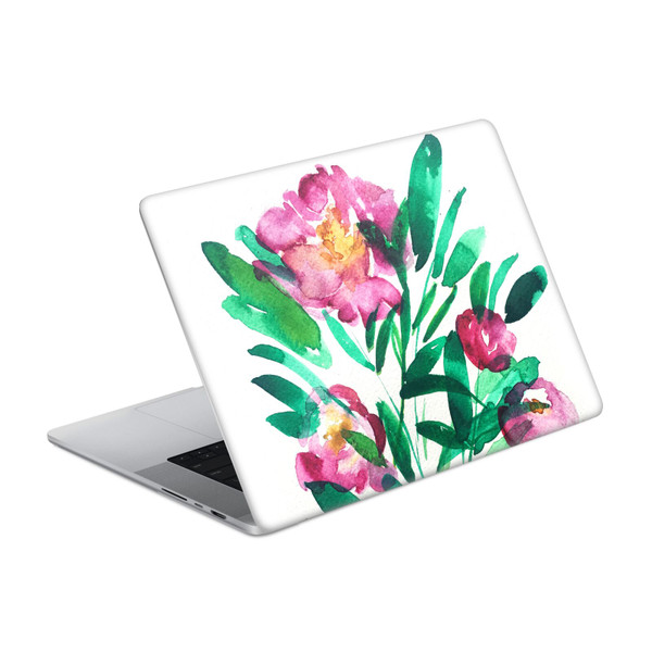 Mai Autumn Floral Blooms Peonies Vinyl Sticker Skin Decal Cover for Apple MacBook Pro 16" A2485