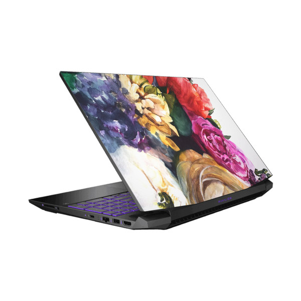 Mai Autumn Floral Garden Wild Vinyl Sticker Skin Decal Cover for HP Pavilion 15.6" 15-dk0047TX