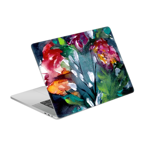 Mai Autumn Floral Garden Night Vinyl Sticker Skin Decal Cover for Apple MacBook Pro 15.4" A1707/A1990