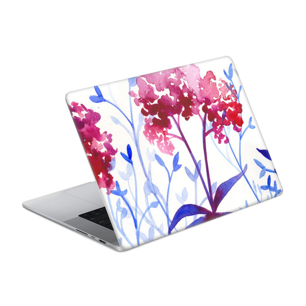 Mai Autumn Floral Garden By The Sea Vinyl Sticker Skin Decal Cover for Apple MacBook Pro 16" A2485