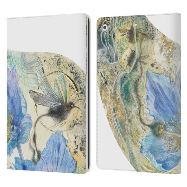 Stephanie Law Birds Flourish Leather Book Wallet Case Cover For Apple iPad 10.2 2019/2020/2021