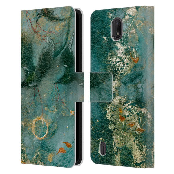 Stephanie Law Birds Three Fates Leather Book Wallet Case Cover For Nokia C01 Plus/C1 2nd Edition