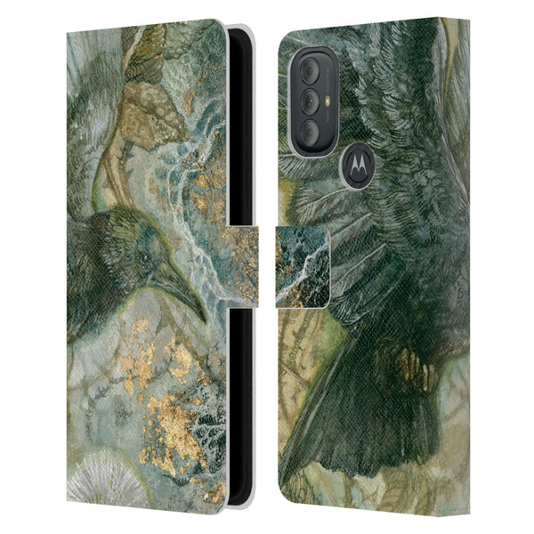 Stephanie Law Birds Detached Shadow Leather Book Wallet Case Cover For Motorola Moto G10 / Moto G20 / Moto G30