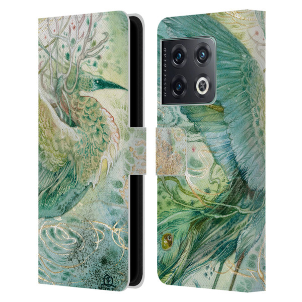 Stephanie Law Birds Phoenix Leather Book Wallet Case Cover For OnePlus 10 Pro