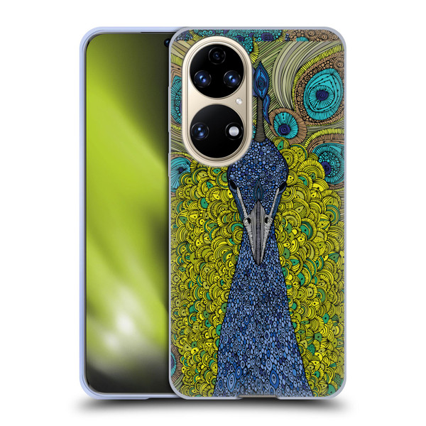 Valentina Birds The Peacock Soft Gel Case for Huawei P50