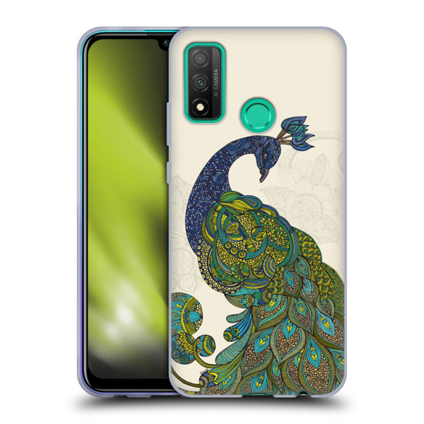 Valentina Birds Peacock Tail Soft Gel Case for Huawei P Smart (2020)