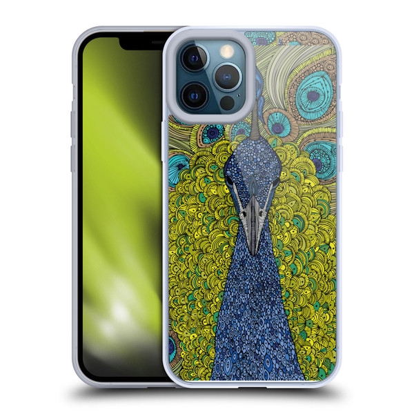 Valentina Birds The Peacock Soft Gel Case for Apple iPhone 12 Pro Max