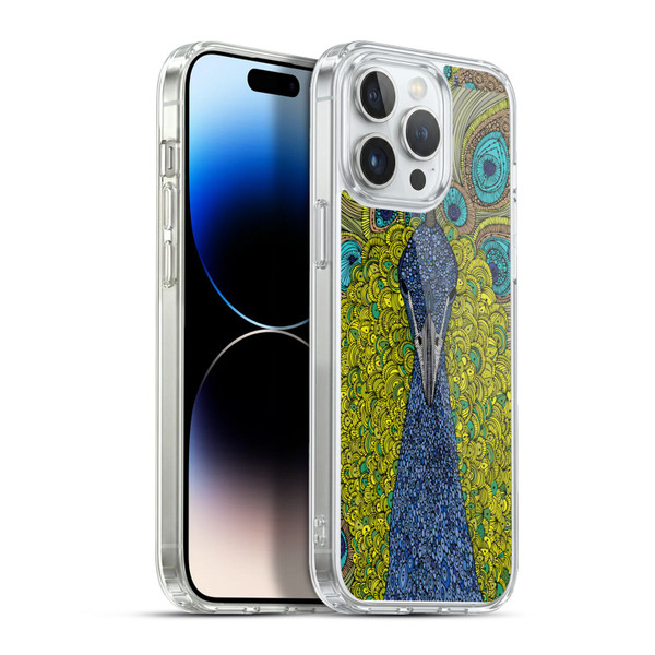 Valentina Birds The Peacock Soft Gel Case for Apple iPhone 13 Pro Max & MagSafe