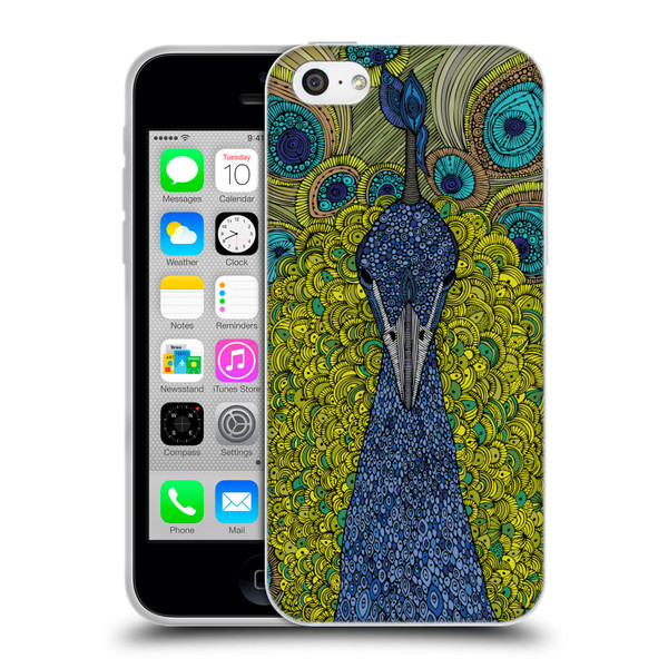Valentina Birds The Peacock Soft Gel Case for Apple iPhone 5c