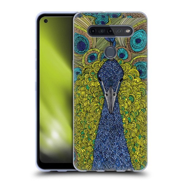 Valentina Birds The Peacock Soft Gel Case for LG K51S