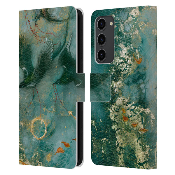 Stephanie Law Birds Three Fates Leather Book Wallet Case Cover For Samsung Galaxy S23+ 5G