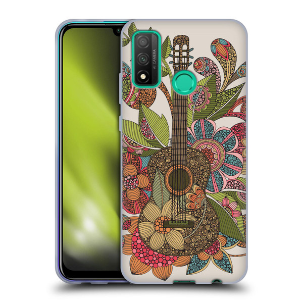 Valentina Bloom Ever Guitar Soft Gel Case for Huawei P Smart (2020)