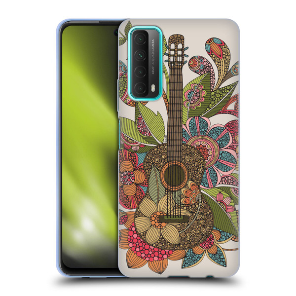 Valentina Bloom Ever Guitar Soft Gel Case for Huawei P Smart (2021)