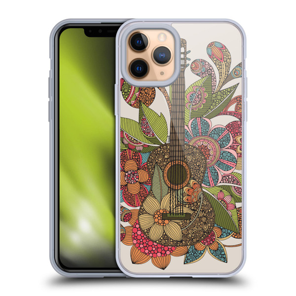 Valentina Bloom Ever Guitar Soft Gel Case for Apple iPhone 11 Pro