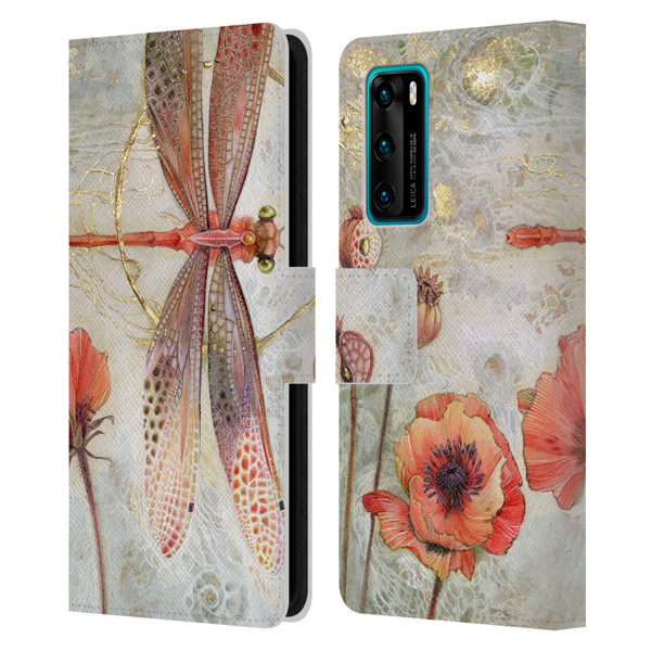 Stephanie Law Immortal Ephemera Trance Leather Book Wallet Case Cover For Huawei P40 5G