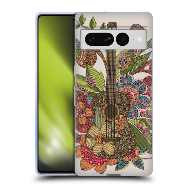 Valentina Bloom Ever Guitar Soft Gel Case for Google Pixel 7 Pro