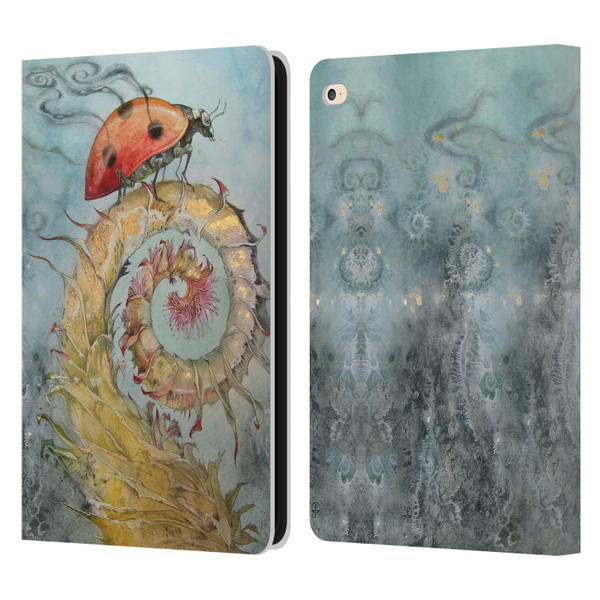 Stephanie Law Immortal Ephemera Ladybird Leather Book Wallet Case Cover For Apple iPad Air 2 (2014)